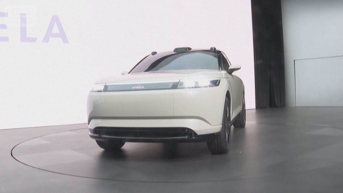 ソニーとホンダの新しい電気車「アフィーラ」　SUVのかたち