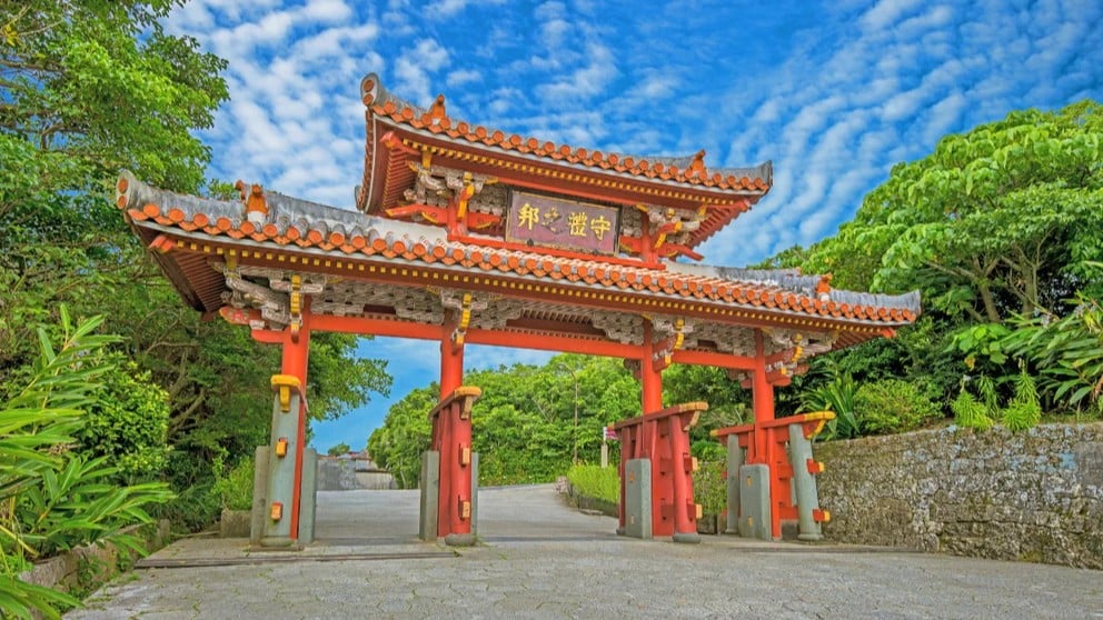 沖縄の有名なお城・首里城