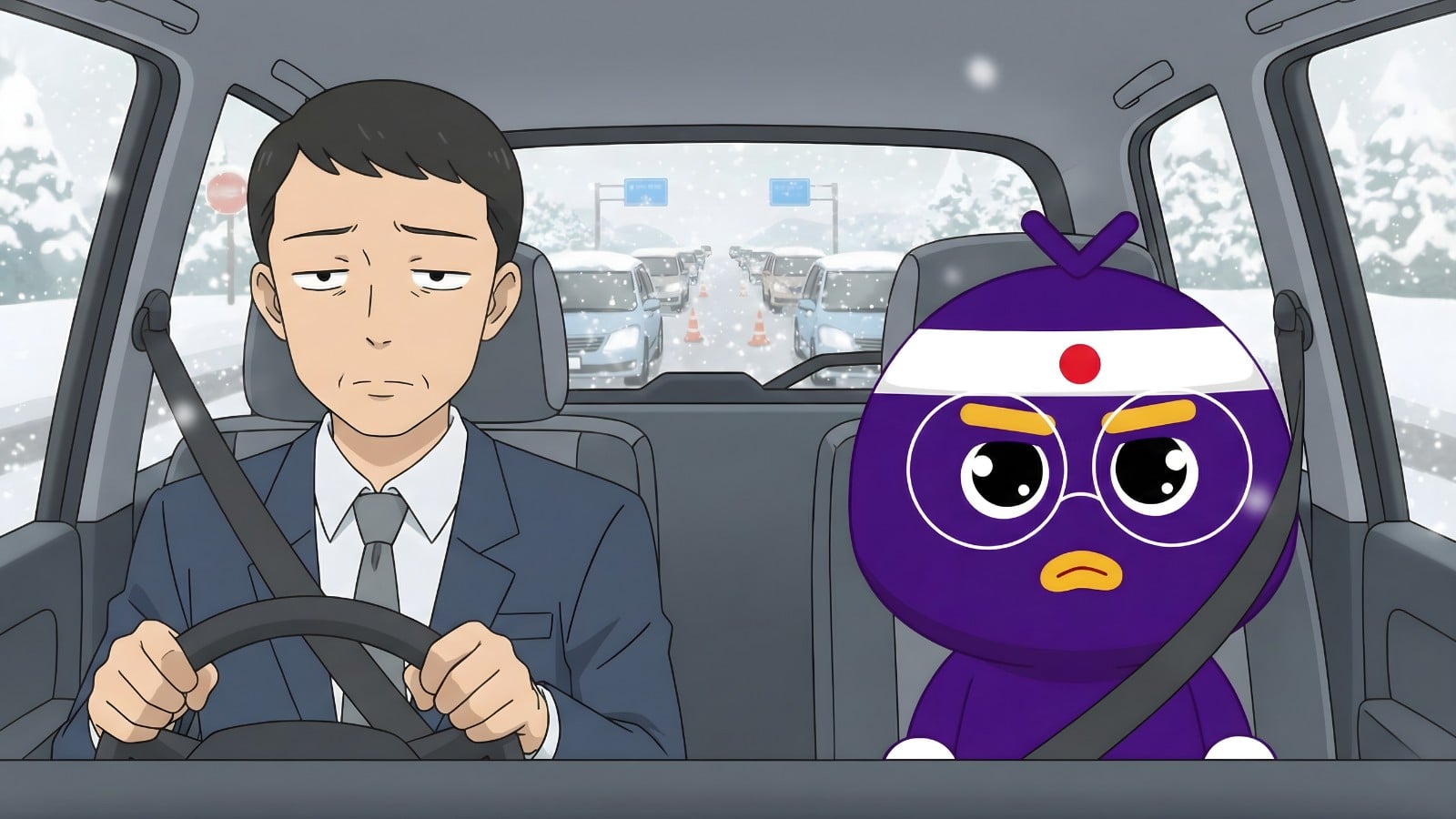 「トモの日記」雪で大変でした