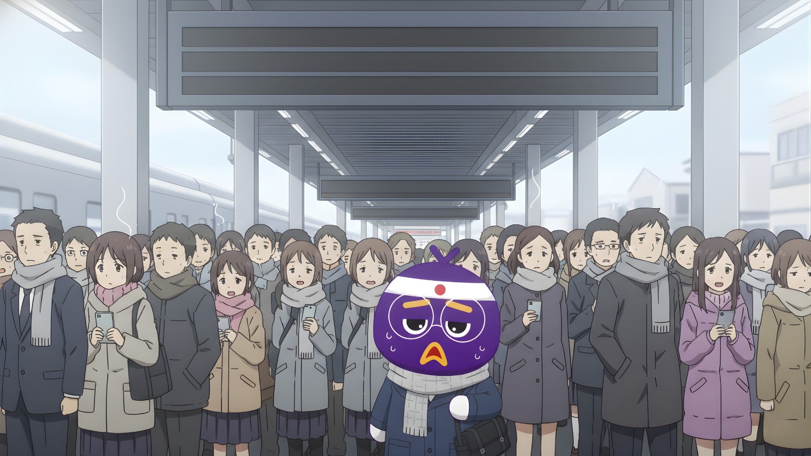 「トモの日記」電車が来なかった朝