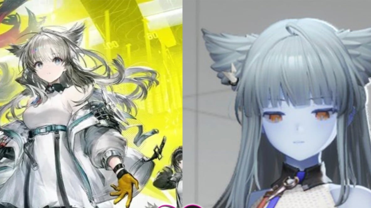 「アークナイツ：エンドフィールド」でキャラクターの肌が青くなるバグが発生