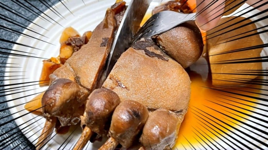 日本でクマの手の鍋を食べてみた体験