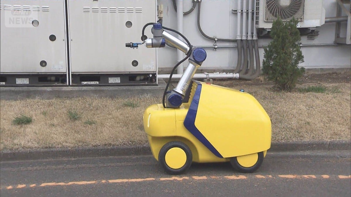 リニア新幹線を調べる新しいロボット