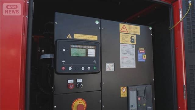 ウクライナに日本の発電機　「ありがとう！」日本の助けで電気が戻る